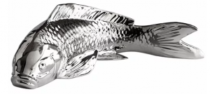 Фигурка рыбы Silver fish | Статуэтки и скульптуры