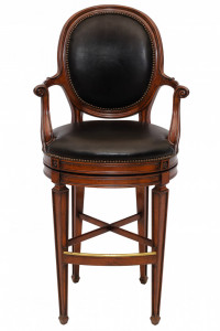 Барный стул Louis XVI Swirel Arm Barstool (2) | Стулья