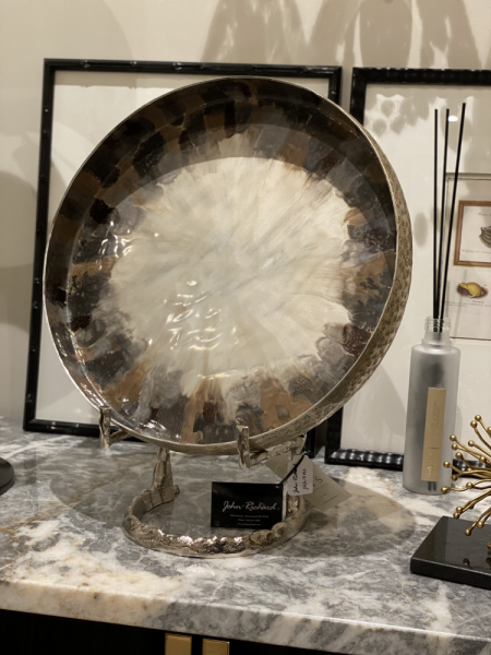 Подставка для тарелок Latitudes Silver | Статуэтки и скульптуры