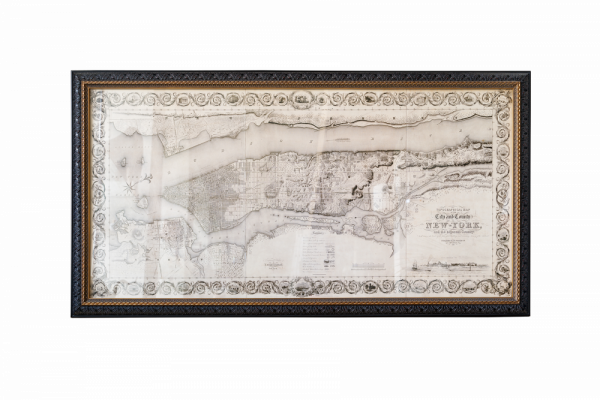 Настенный декор New York Map | Картины и настенный декор